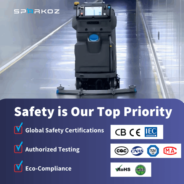 Sparkoz Safety certification Sparkoz Safety certification