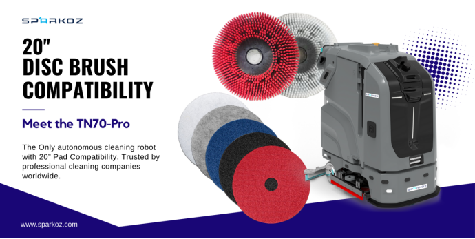 Why 20” Pad Compatibility Makes Autonomous Cleaning Robot Ideal for Professionals Why 20” Pad Compatibility Makes Autonomous Cleaning Robot Ideal for Professionals